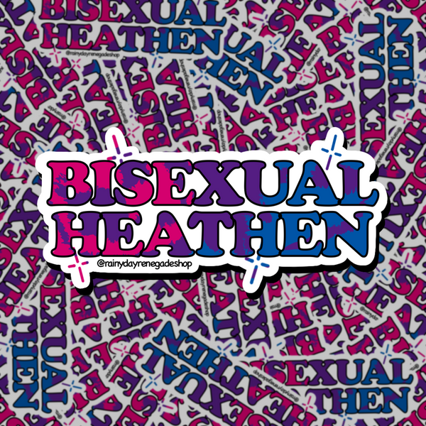 Bisexual Heathen sticker