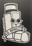 Lil Wheezy Inhaler Decal/Bumper Sticker