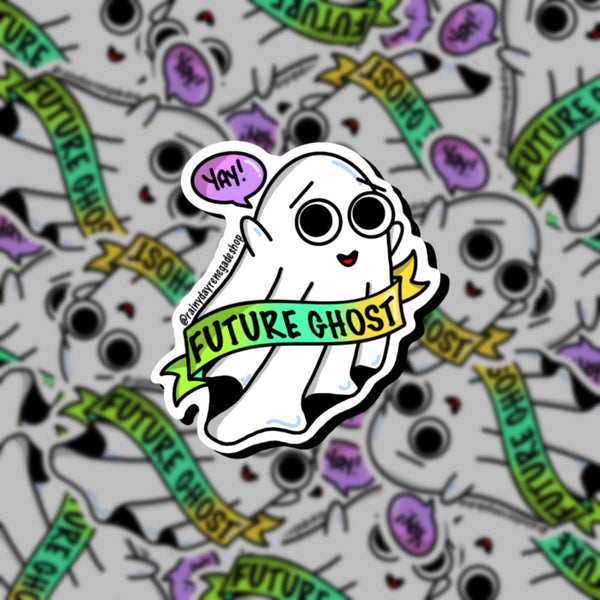 Future Ghost Sticker