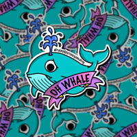 Oh Whale Sticker