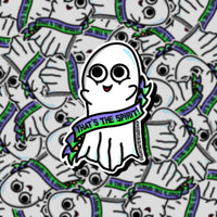 That’s The Spirit Ghost Sticker