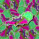 Dirt Nap Express Sticker