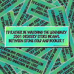 Grocery Store Brawl Bumper Sticker