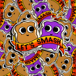 Let’s Smash PB&J Sticker