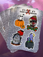 6s & 7s Spooky Sticker Sheet Collab