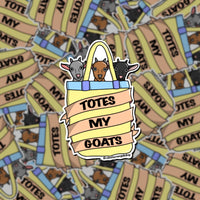 Totes My Goats Sticker