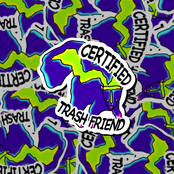 Trash Friends Sticker Pack – Rainy Day Renegade