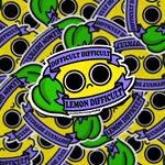 Difficult Lemon sticker